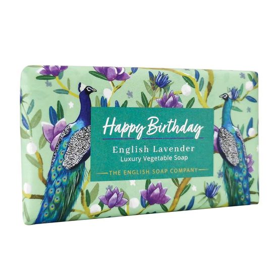 English Soap Company - Occasions - Happy Birthday English Lavender 190g