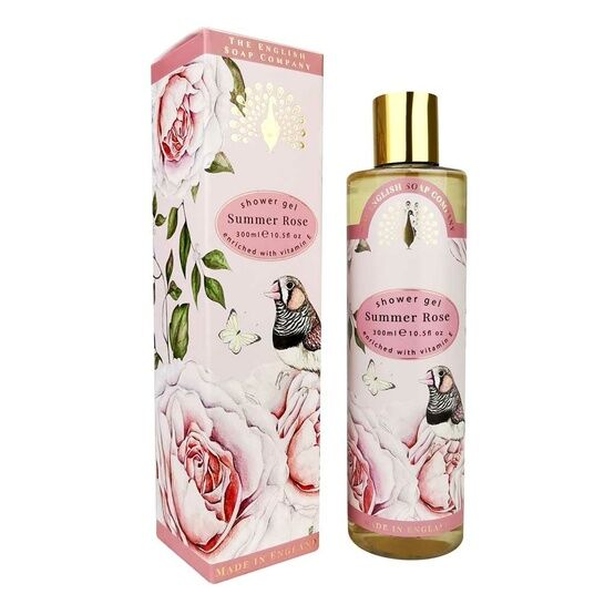 The English Soap Company Summer Rose Shower Gel (300ml)