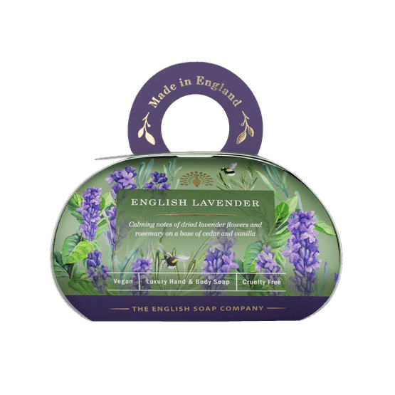 English Soap Company - Signature English Lavender Gift Bath Soap 260g