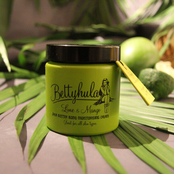 Bettyhula Shea Butter Body Moisturiser - Lime & Mango 120ml