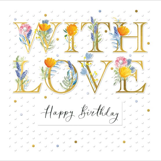 With Love - Happy Birthday