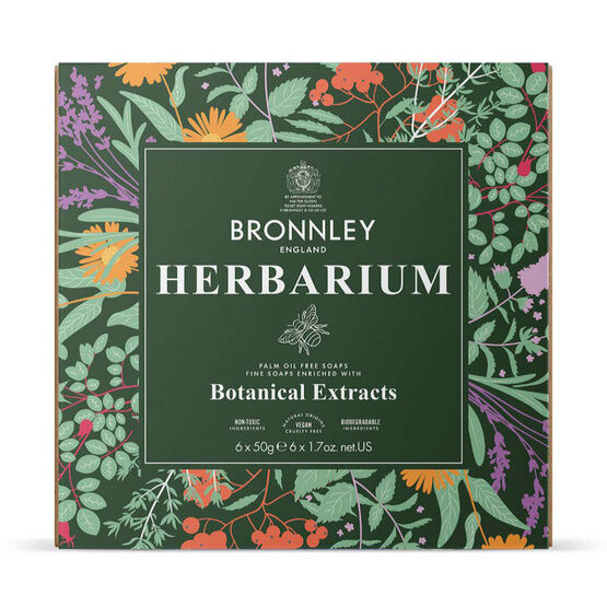 Bronnley - Herbarium - Guest Soaps 6 x 50g