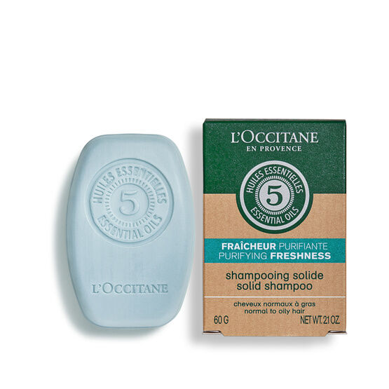 L'Occitane - Purifying & Freshness Solid Shampoo 60g