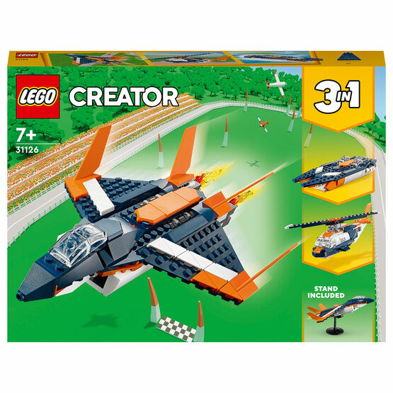 LEGO Creator 3 In 1 Supersonic Jet