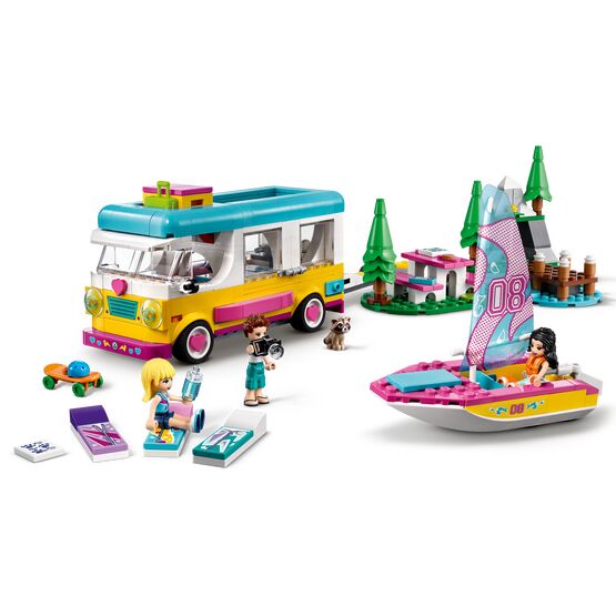 LEGO Friends - Forest Camper Van & Sailboat - 41681