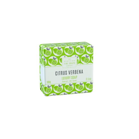 The Scottish Fine Soaps Company - Citrus Verbena - Luxury Soap Bar 100g