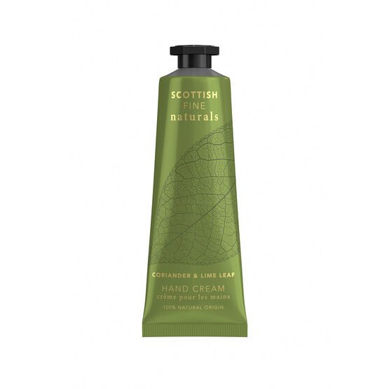 The Scottish Fine Soaps Company - Scottish Fine Naturals Coriander & Lime Leaf - Hand Cream 30ml