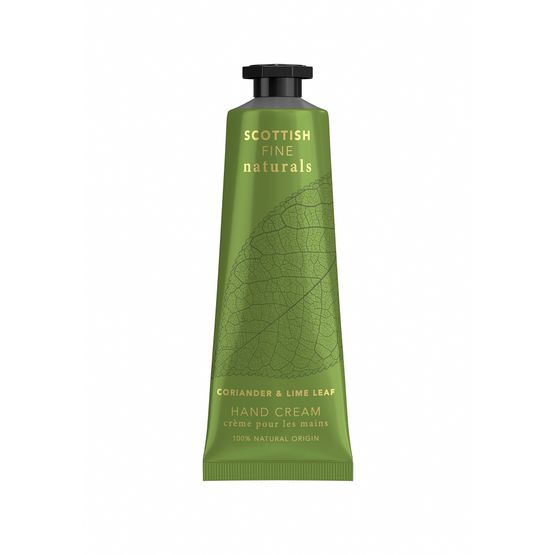 The Scottish Fine Soaps Company - Scottish Fine Naturals Coriander &amp; Lime Leaf - Hand Cream 30ml
