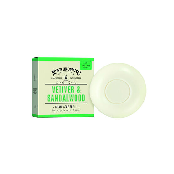 The Scottish Fine Soaps Company - Vetiver & Sandalwood Shave Soap Refill