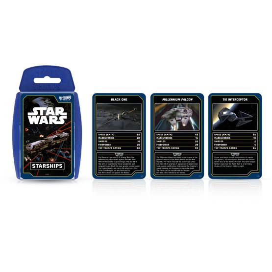 Top Trumps - Star Wars STARSHIPS