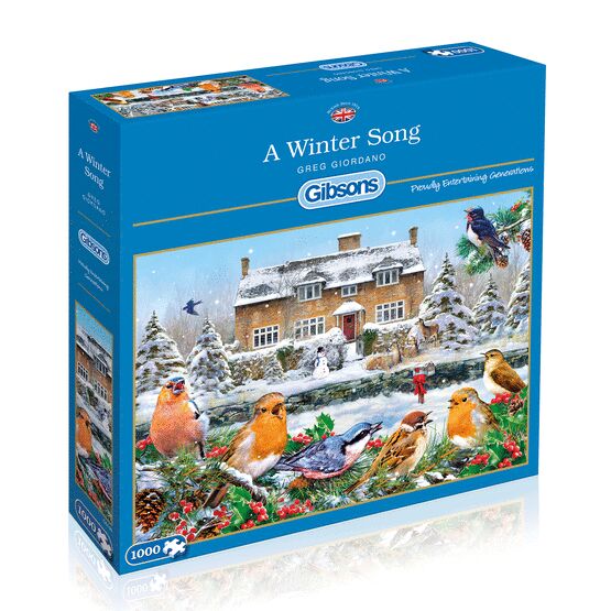 Gibsons - A Winter Song - 1000pc - G6199