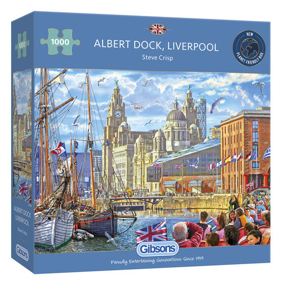 Gibsons - Albert Dock, Liverpool - 1000pc - G6298