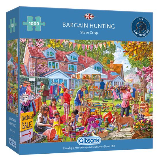 Gibsons - Bargain Hunting  1000 Piece Jigsaw Puzzle