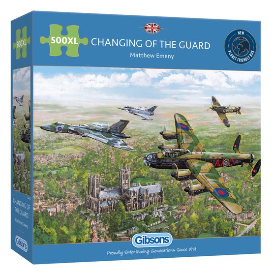 Gibsons - Changing of the Guard 500 XL Piece Jigsaw Puzzle
