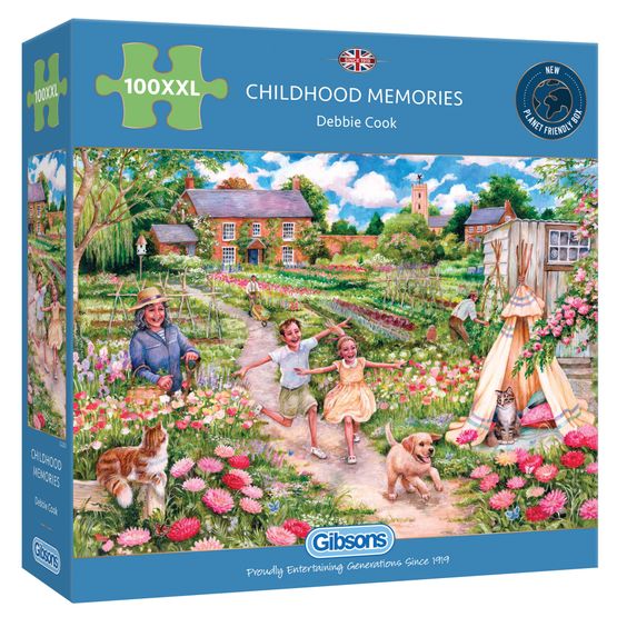 Gibsons - Childhood Memories 100 XXL Piece Jigsaw Puzzle