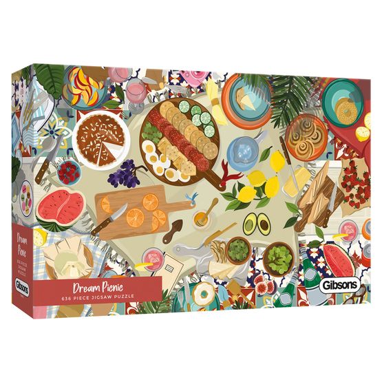 Gibsons - Dream Picnic 636 Piece Jigsaw Puzzle