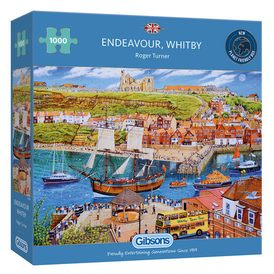 Gibsons - Endeavour, Whitby - 1000pc - G6286