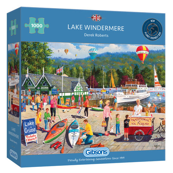 Gibsons - Lake Windermere - 1000Piece - G6325