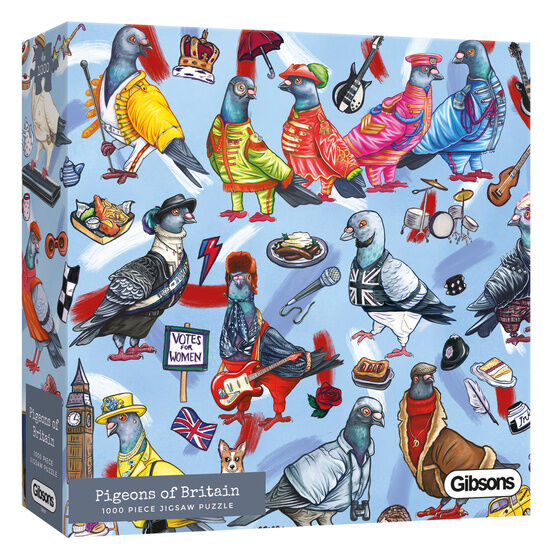 Gibsons - Pigeons of Britain - 1000Piece - G6607