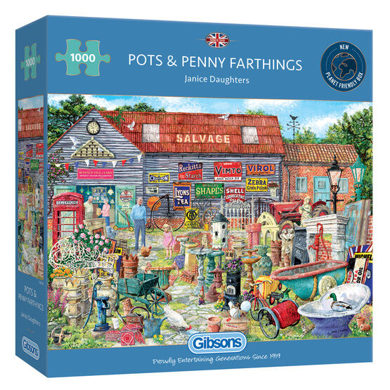 Gibsons - Pots & Penny Farthings - 1000pc - G6318
