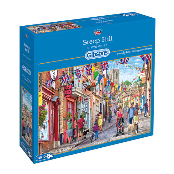 Gibsons - Steep Hill - 1000 Piece Puzzle - G6229