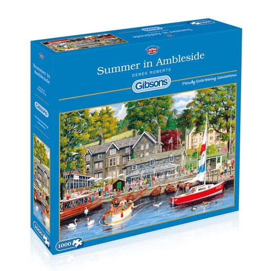 Gibsons - Summer in Ambleside - 1000 Piece Puzzle - G6208