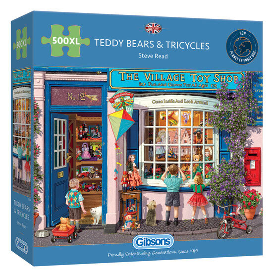 Gibsons - Teddy Bears & Tricycles - 500XL Piece Puzzle - G3534