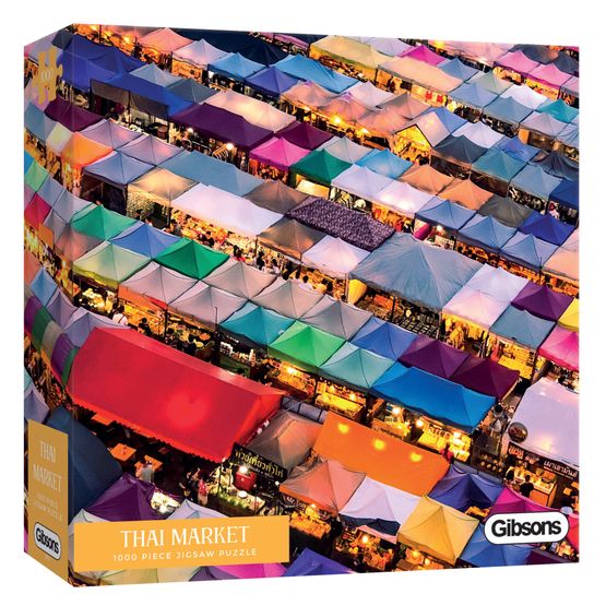 Gibsons - Thai Market 1000 Piece Jigsaw Puzzle