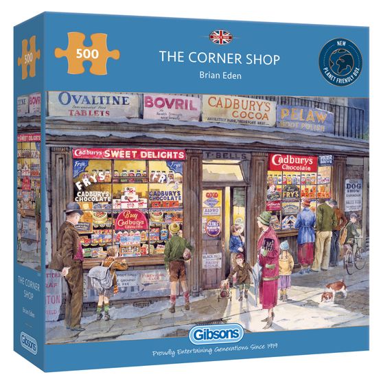 Gibsons - The Corner Shop - 500 Piece Jigsaw Puzzle