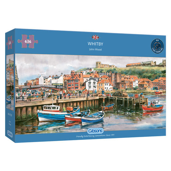 Gibsons - Whitby Harbour - 636 Piece Puzzle - G374