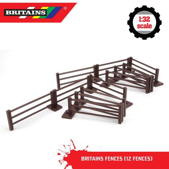 Britains -  Farm Toys Fences 12 Pack