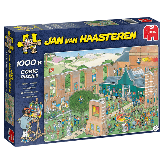 Jumbo - Jan van Haasteren The Art Market 1000 Piece Puzzle