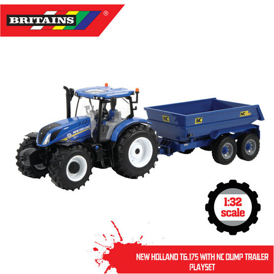 New Holland T6 Tractor & Trailer - 43268