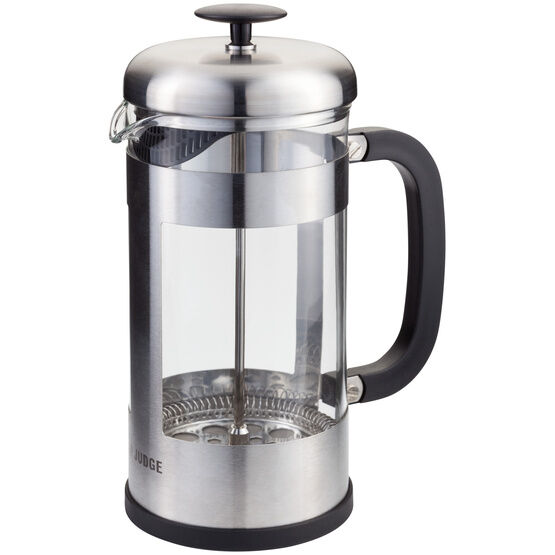 Judge - Coffee 8 Cup Glass Cafetiere 1L Satin