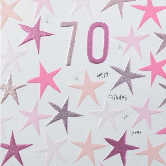 70th Pink Stars