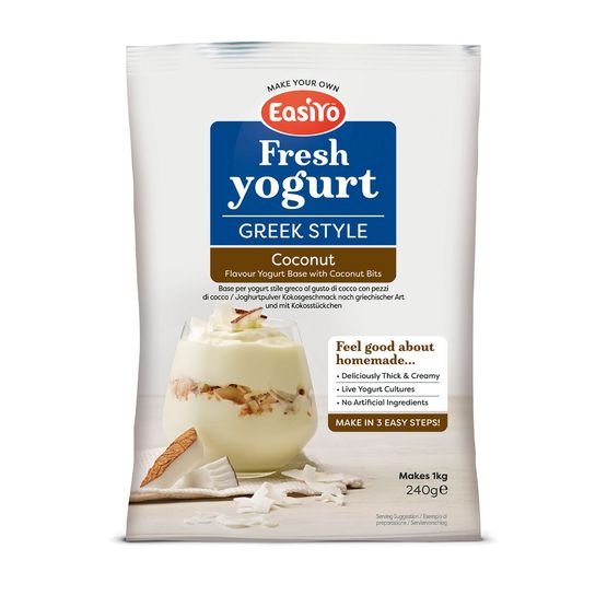 EasiYo - Greek Style Coconut Yogurt with Bits
