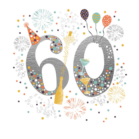 60th Birthday Design