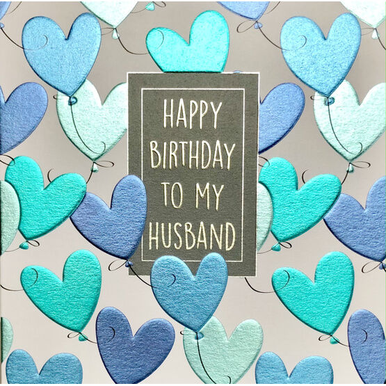 Happy Birthday Husband Balloons