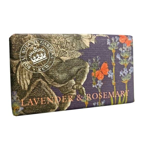 English Soap Company Kew Gardens Lavender & Rosemary Luxury Shea Butter Soap