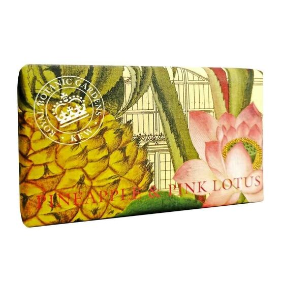 English Soap Company - Kew Gardens - Pineapple & Pink Lotus Luxury Shea Butter Soap