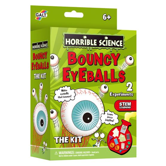 GALT - Horrible Science Bouncy Eyeballs Kit