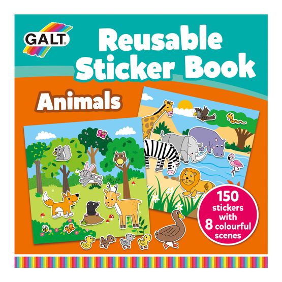 GALT - Reusable Sticker Book Animals