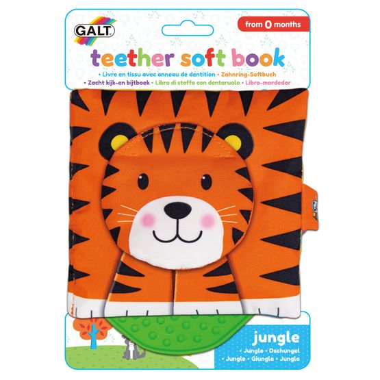 GALT - Teether Soft Book Jungle