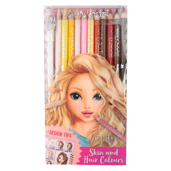 TOPModel Skin & Hair Colouring Pencil Set