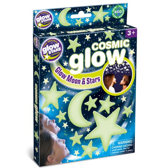 The Original Glowstars Co - Cosmic Glow Moon and Stars