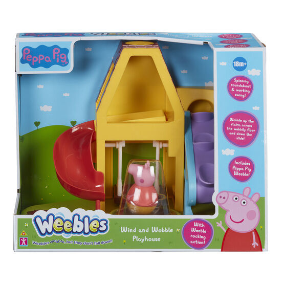 Peppa Pig - Weebles - Wind & Wobble Playhouse - 07483