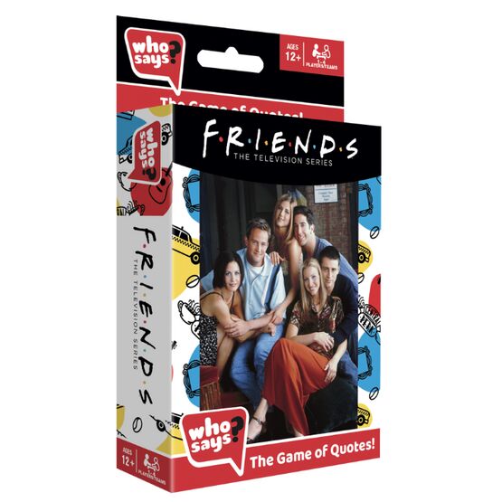 Who Says? Card Game - Friends Edition