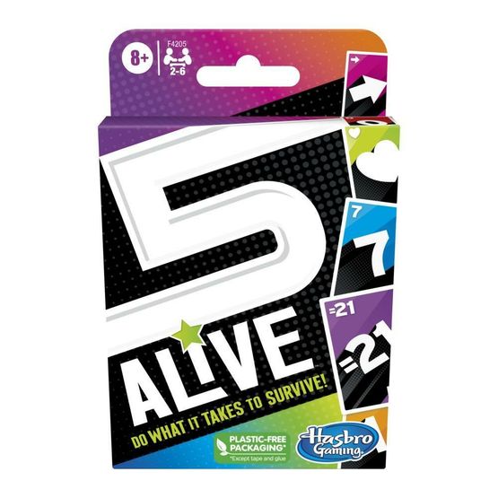 Hasbro 5 Alive Card Game