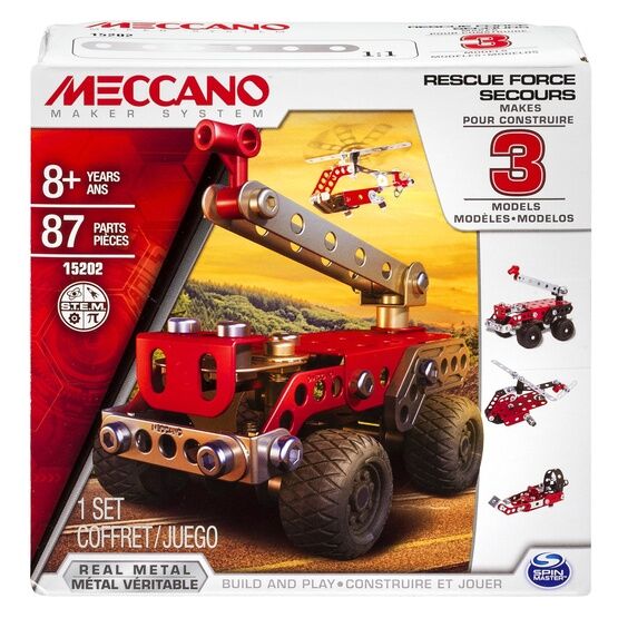 Meccano - 3 Model Set Rescue - 6026714
