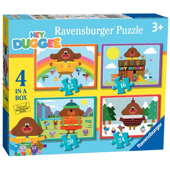 Ravensburger - Hey Duggee 4 in a Box Jigsaw Puzzles